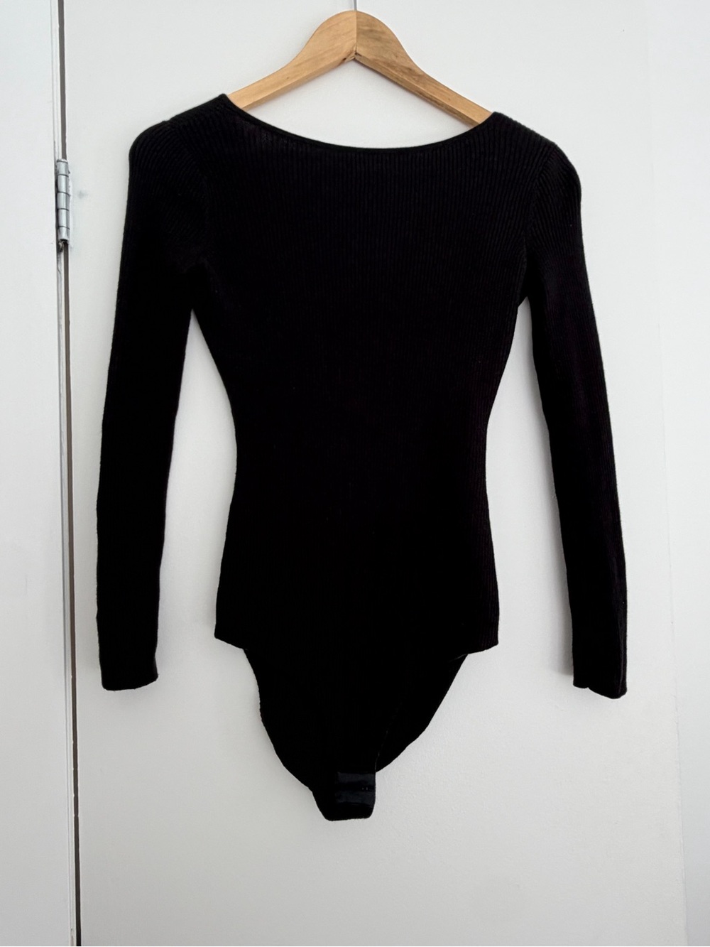 Sézane Eleonora Bodysuit in Black